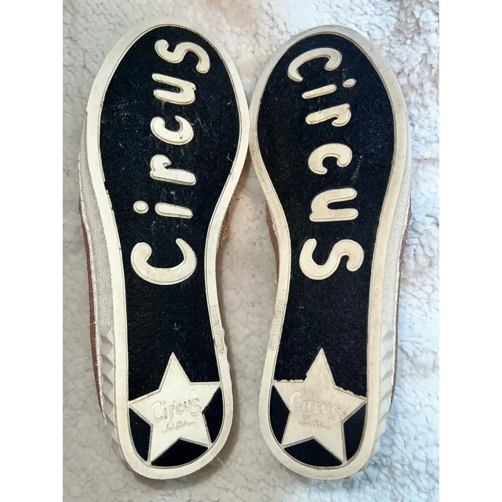 Circus by Sam Edelman rose gold glittery slip-ons - size 7M
